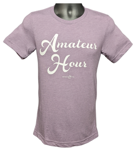 Amateur Hour T-Shirt - Purple Heather