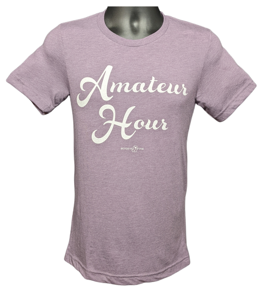 Amateur Hour T-Shirt - Purple Heather