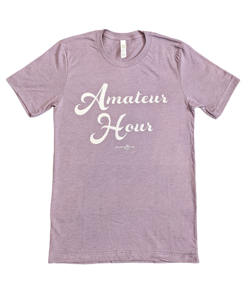 Amateur Hour T-Shirt - Purple Heather