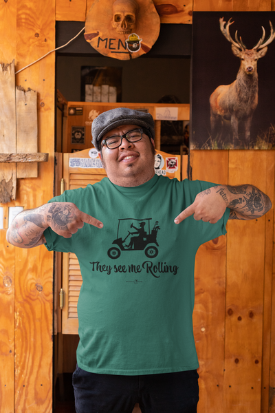 They See Me Rolling T-Shirt - Alpine Green